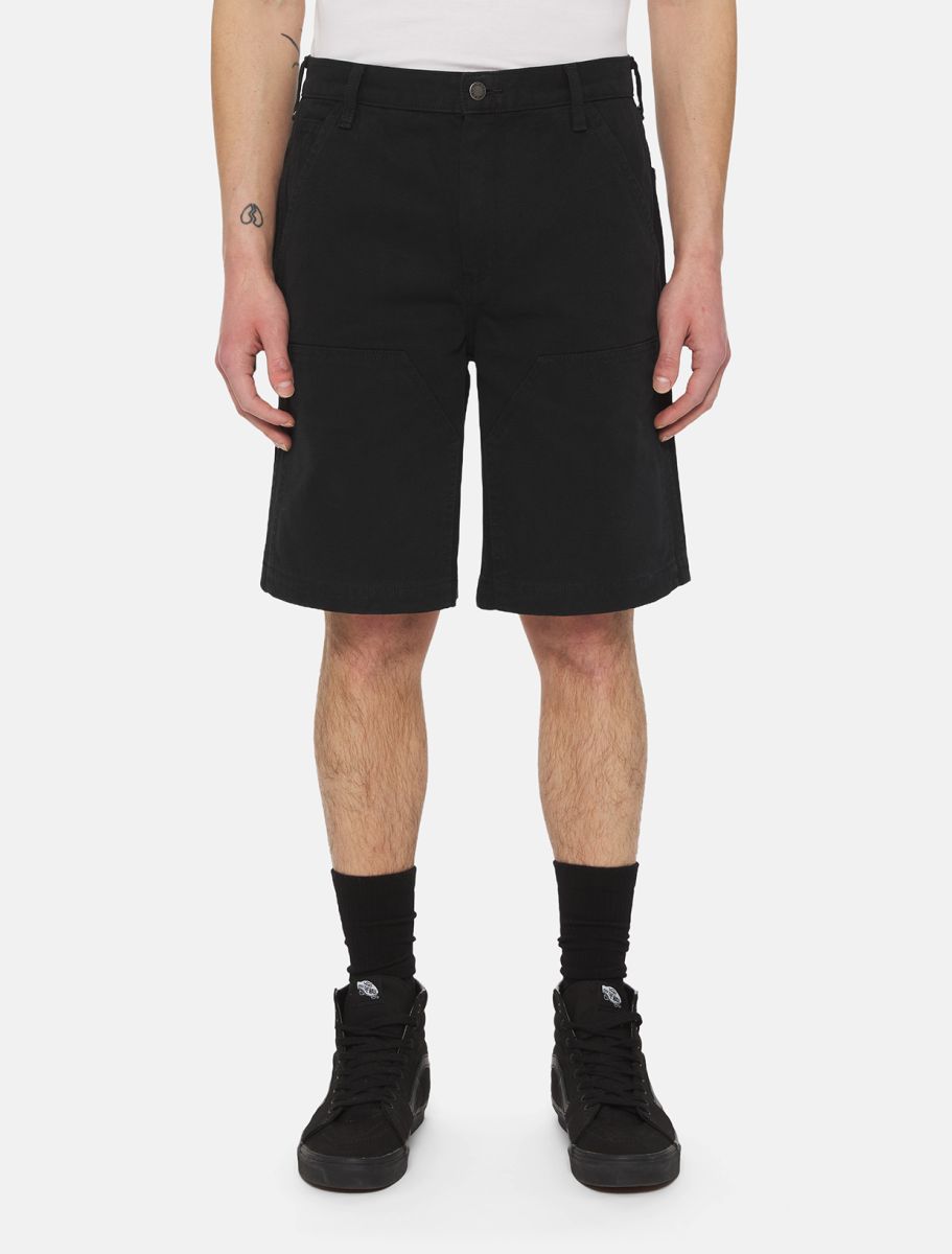 dickies bermuda chap duck canvas black