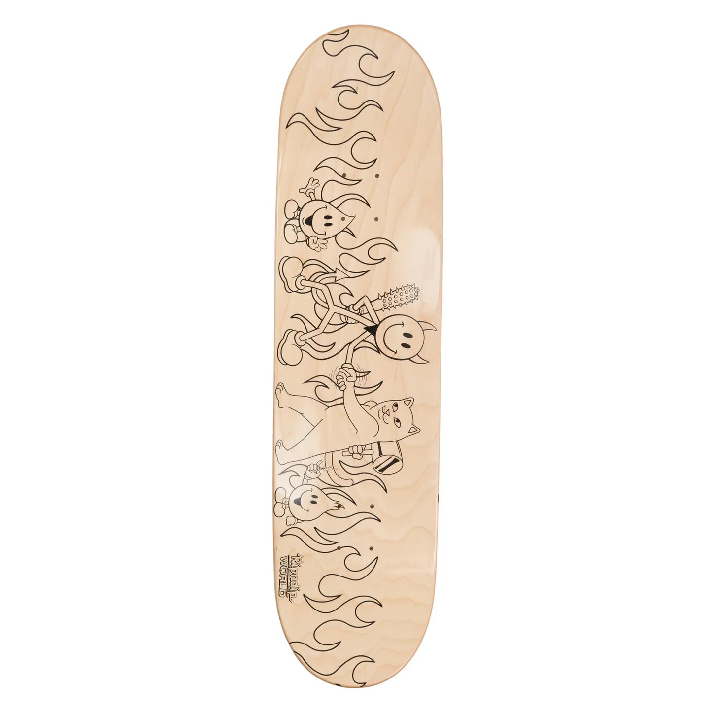 ripndip tabla skate  nermal vs devilman 8.25