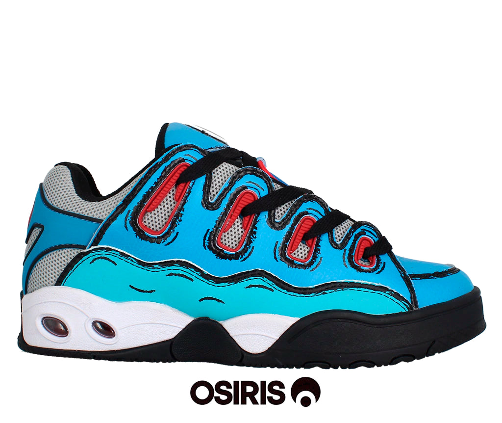 osiris zapatilla d3 og blue blue cartoon