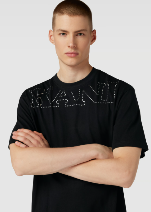 karl kani  camiseta logo negro