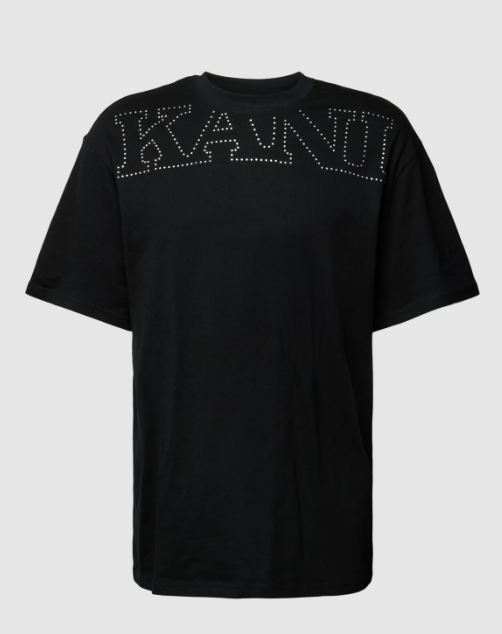 karl kani camiseta logo negro