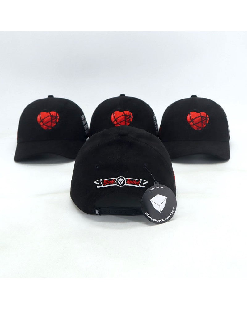 Block Limited gorra Heart Breaker Limited Curved Cap - Black/Red