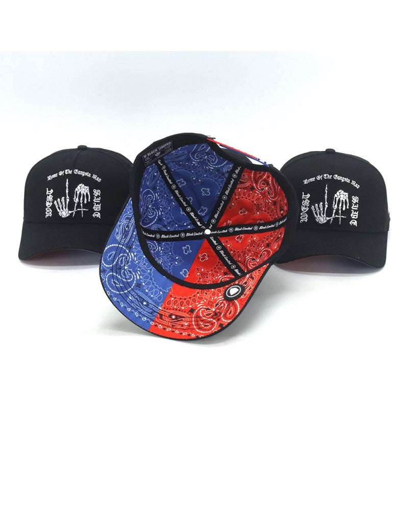 Block Limited gorra L.A Blockerz Limited Snapback - Black/Red/Blue