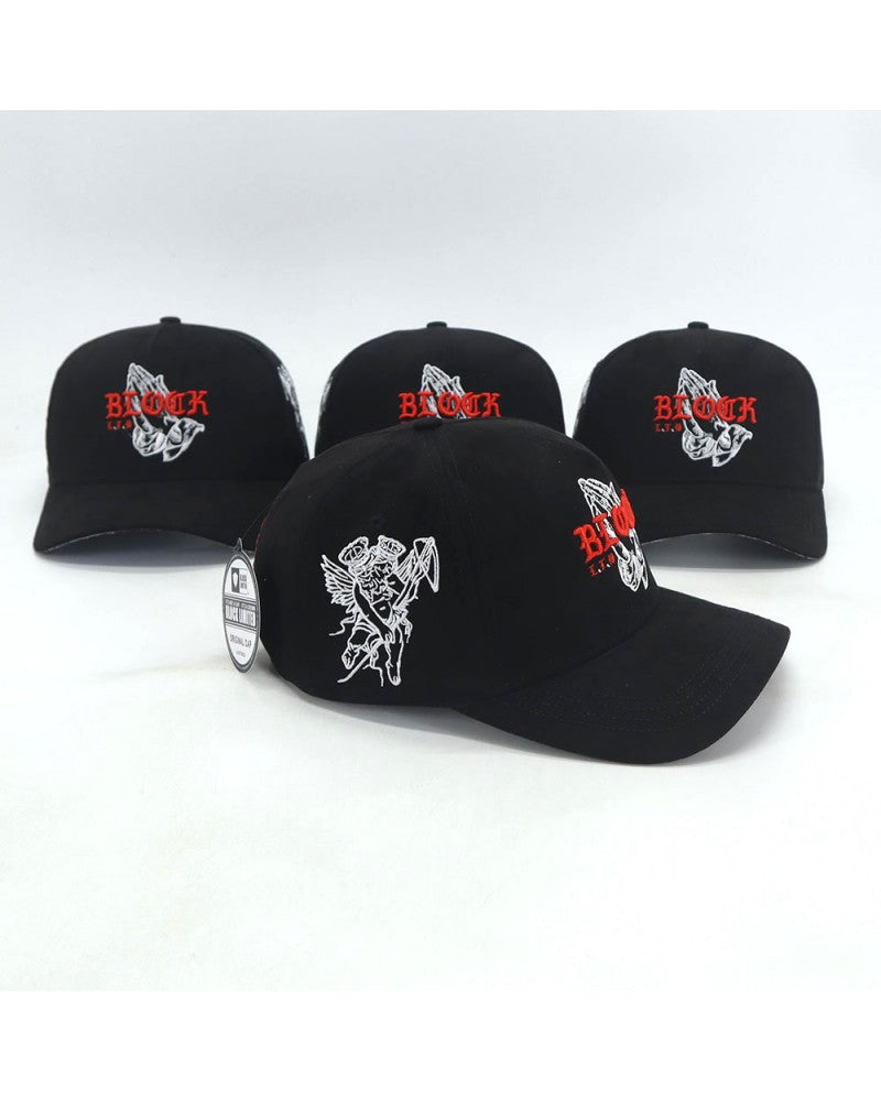 Block Limited gorra Trust Limited Snapback - Black/Red/Mc