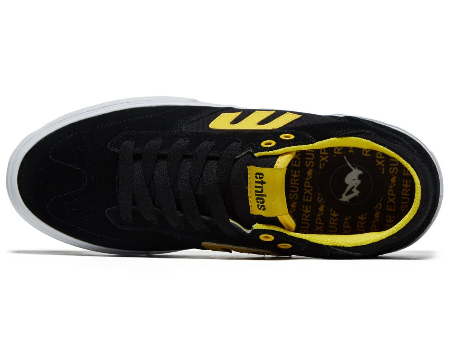 etnies zapatilla windrow vulc mid x exposure black yellow