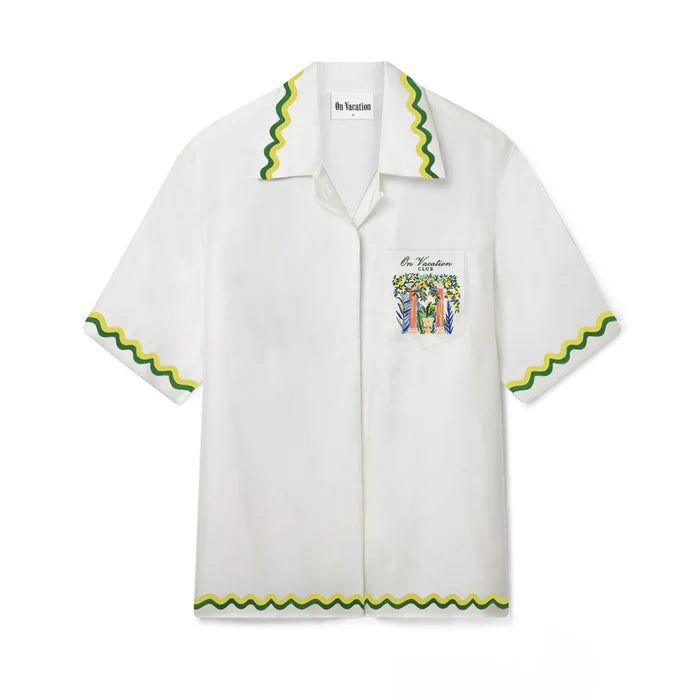 on vacation camisa lemon resort shirt multi