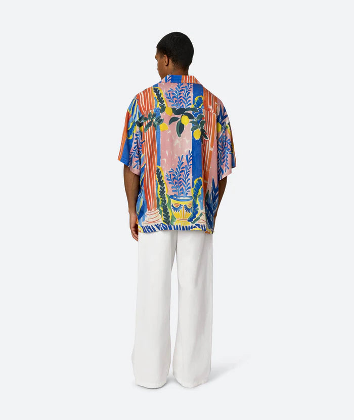 on vacation camisa santorini shirt multi