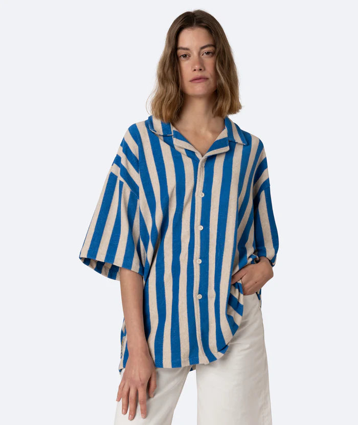 on vacation camisa wave frotee multi