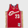 mitchell & ness camisilla cle vas lebron james