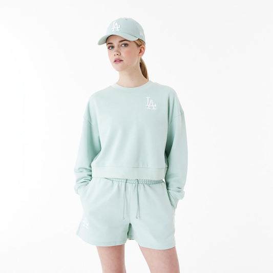 new era sudadera crop crew neck LA Dodgers mlb lifestyle mujer