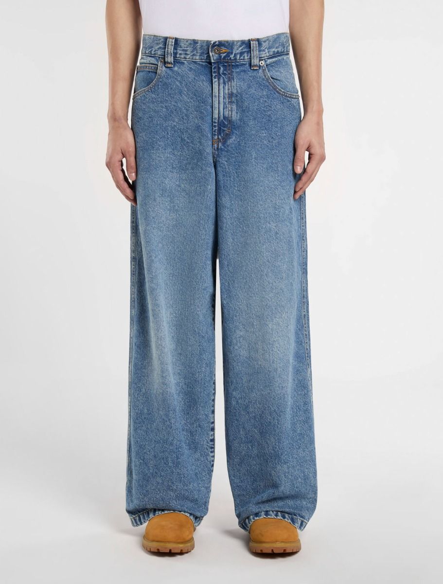 dickies pantalón loose wave demim rinsed fade