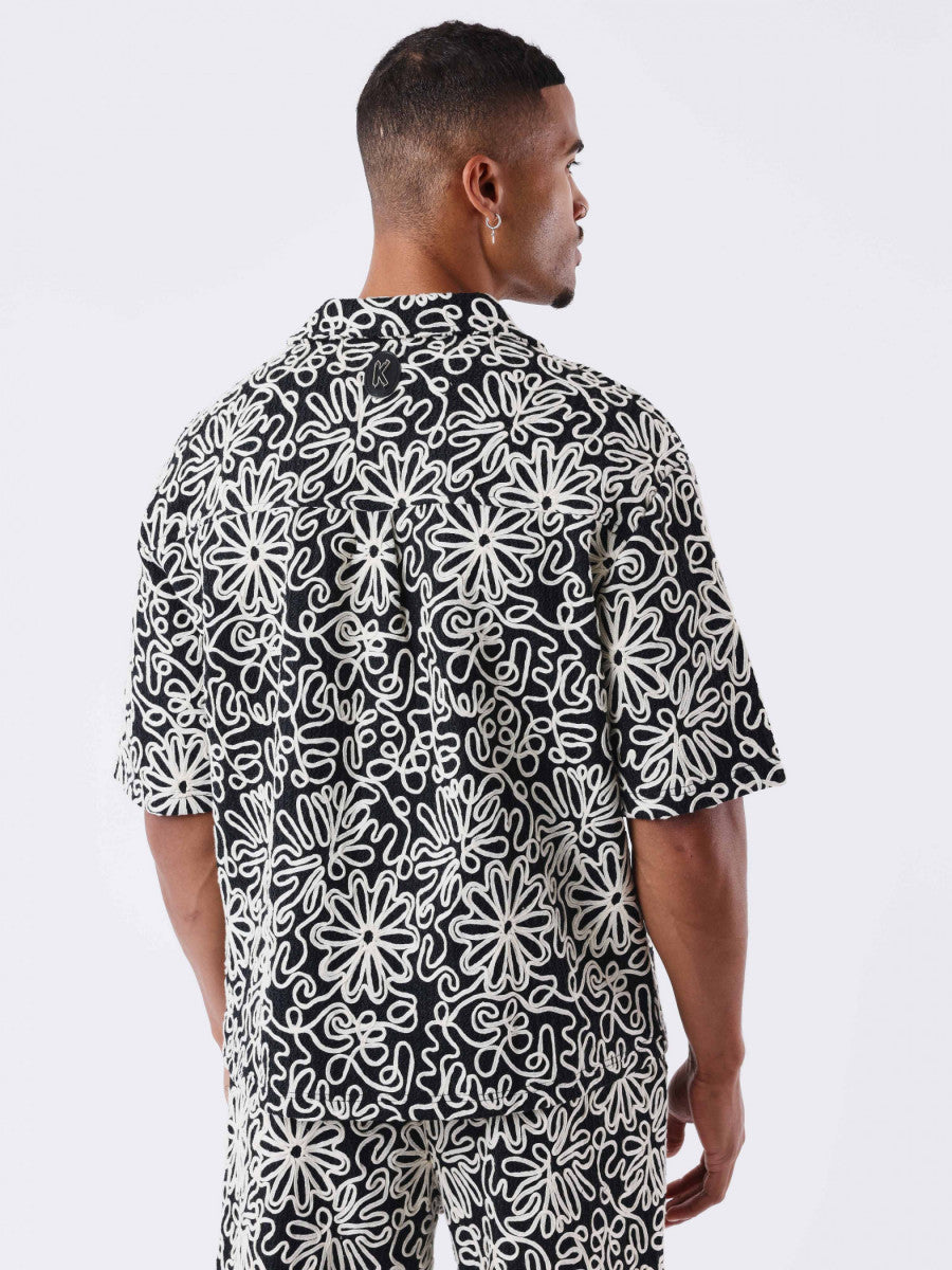 project x paris camisa bordada multicapa 2510209-bk