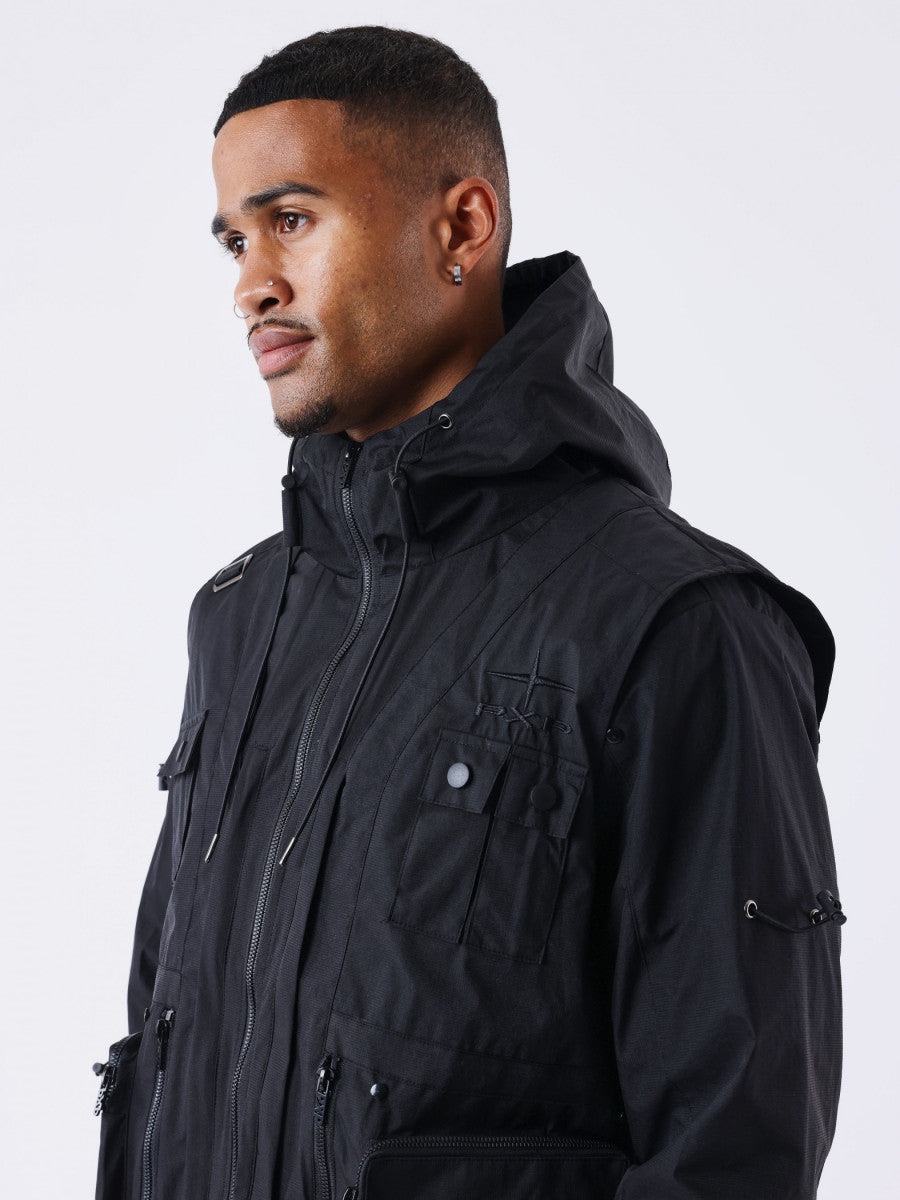 project x paris chaqueta 3 en 1 colaboración con Kalash 2533150-bk