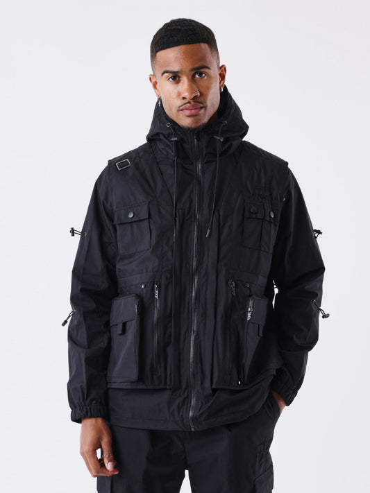 project x paris chaqueta 3 en 1 colaboración con Kalash 2533150-bk
