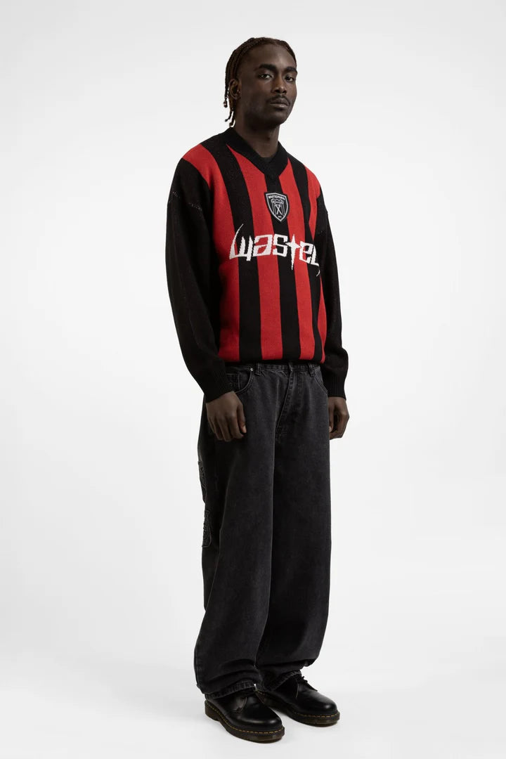 wasted paris sudadera punto blade black