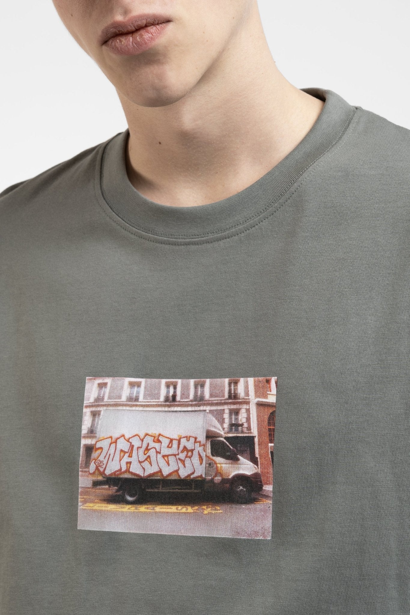 wasted paris camiseta dumper green