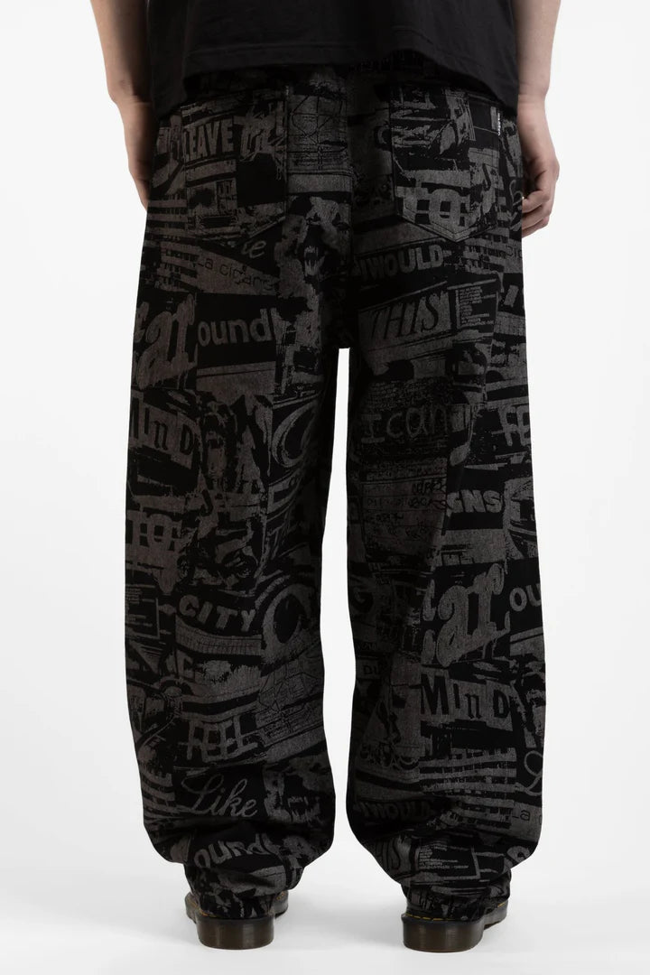 wasted paris pantalón mind casper black