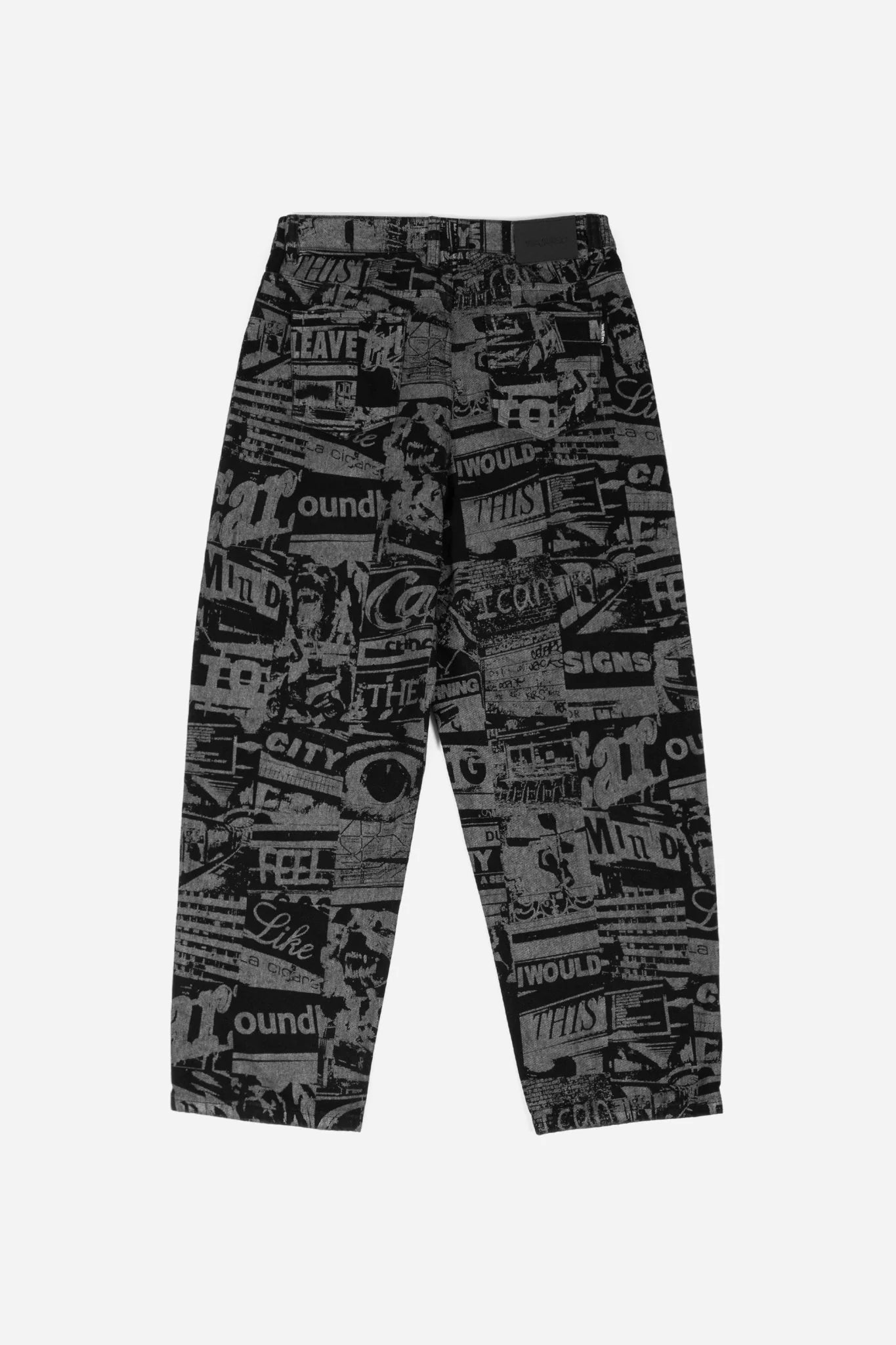 wasted paris pantalón mind casper black