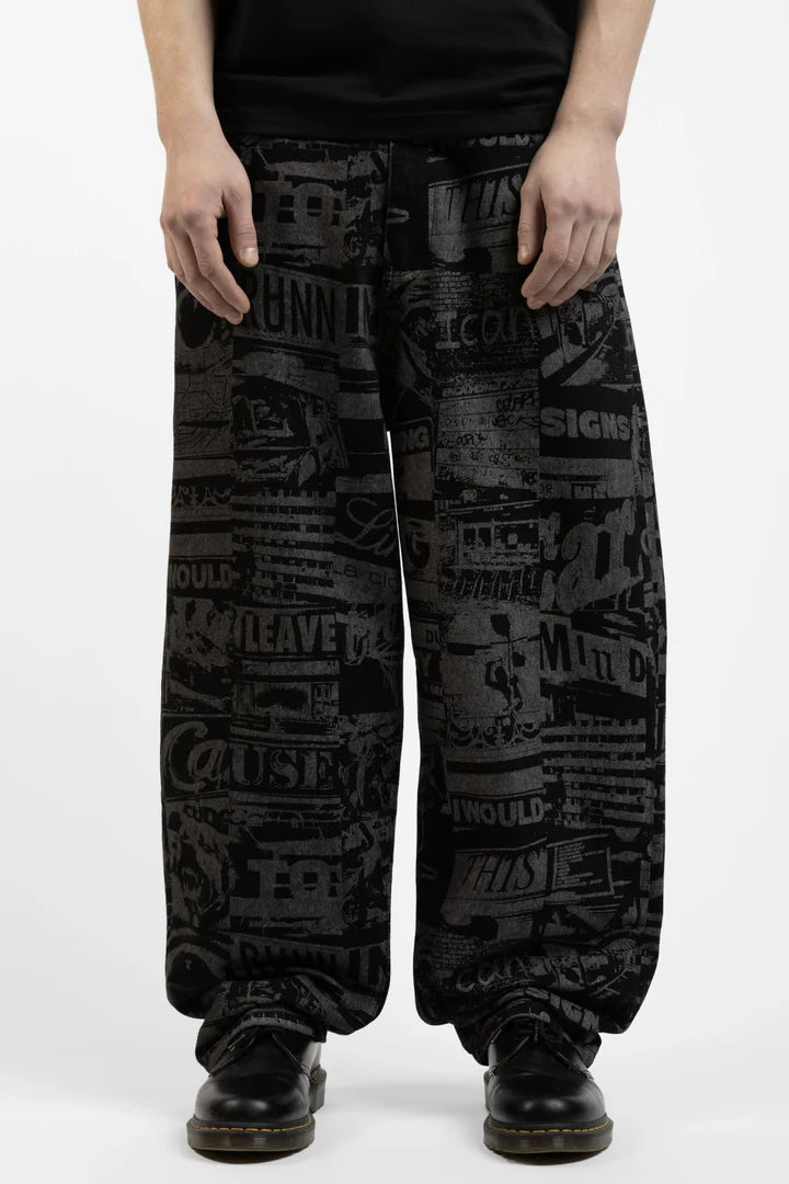 wasted paris pantalón mind casper black
