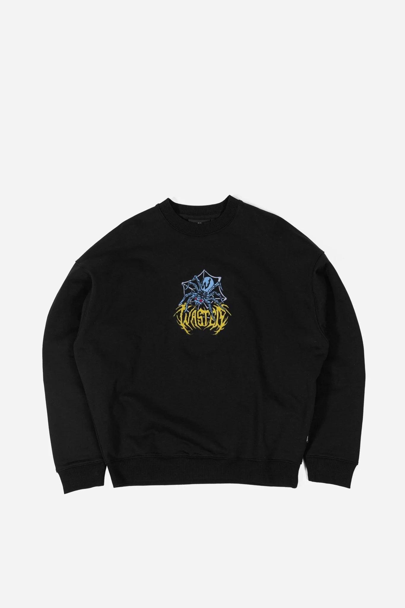 wasted paris sudadera prey crewneck black