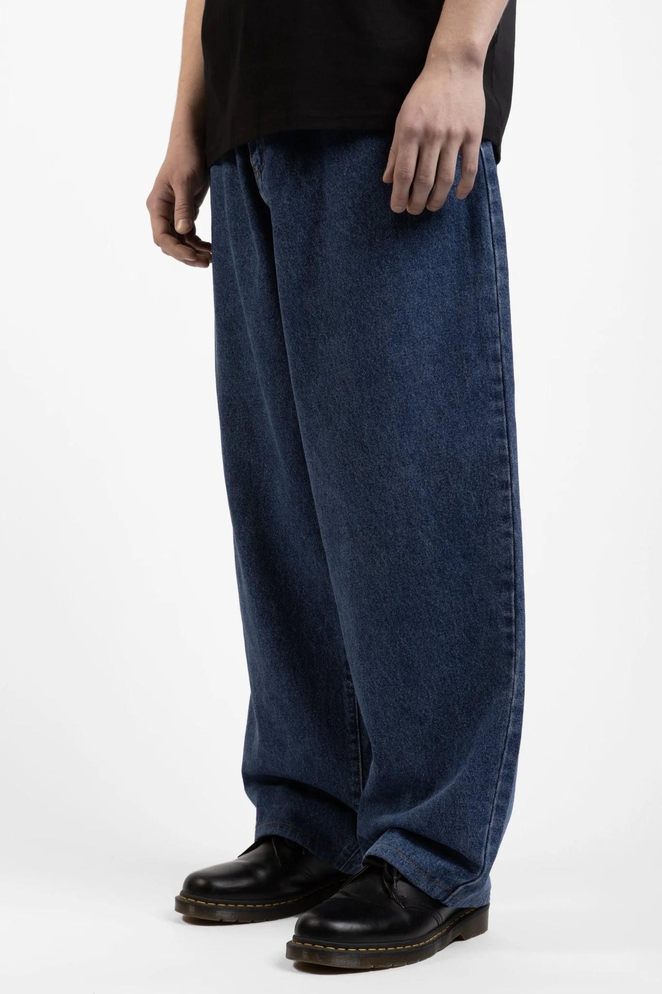 wasted paris pantalón signature rod washed blue