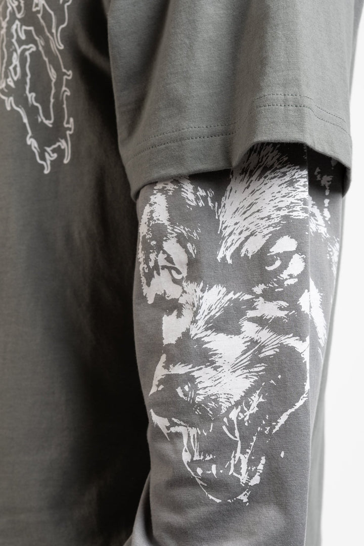 wasted paris camiseta varg t-age loden