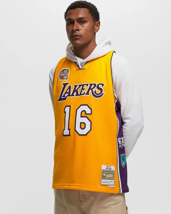 MITCHELL & NESS CAMISILLA LOS ANGELES LAKERS PAU GASOL 2001-19
