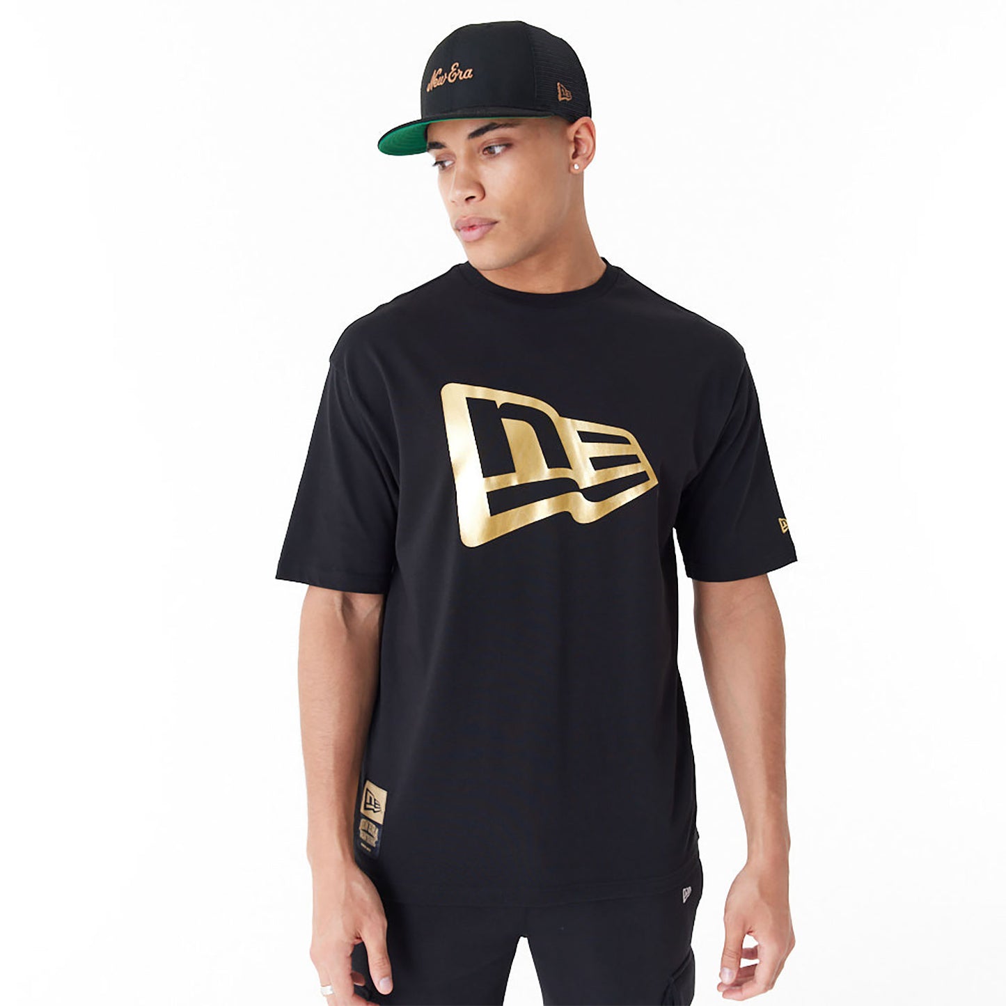 new era Camiseta flag oversized