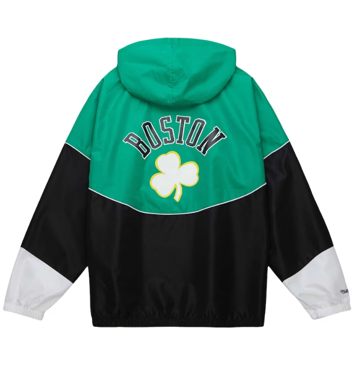 mitchell & ness chaqueta widbreaker boston celtics
