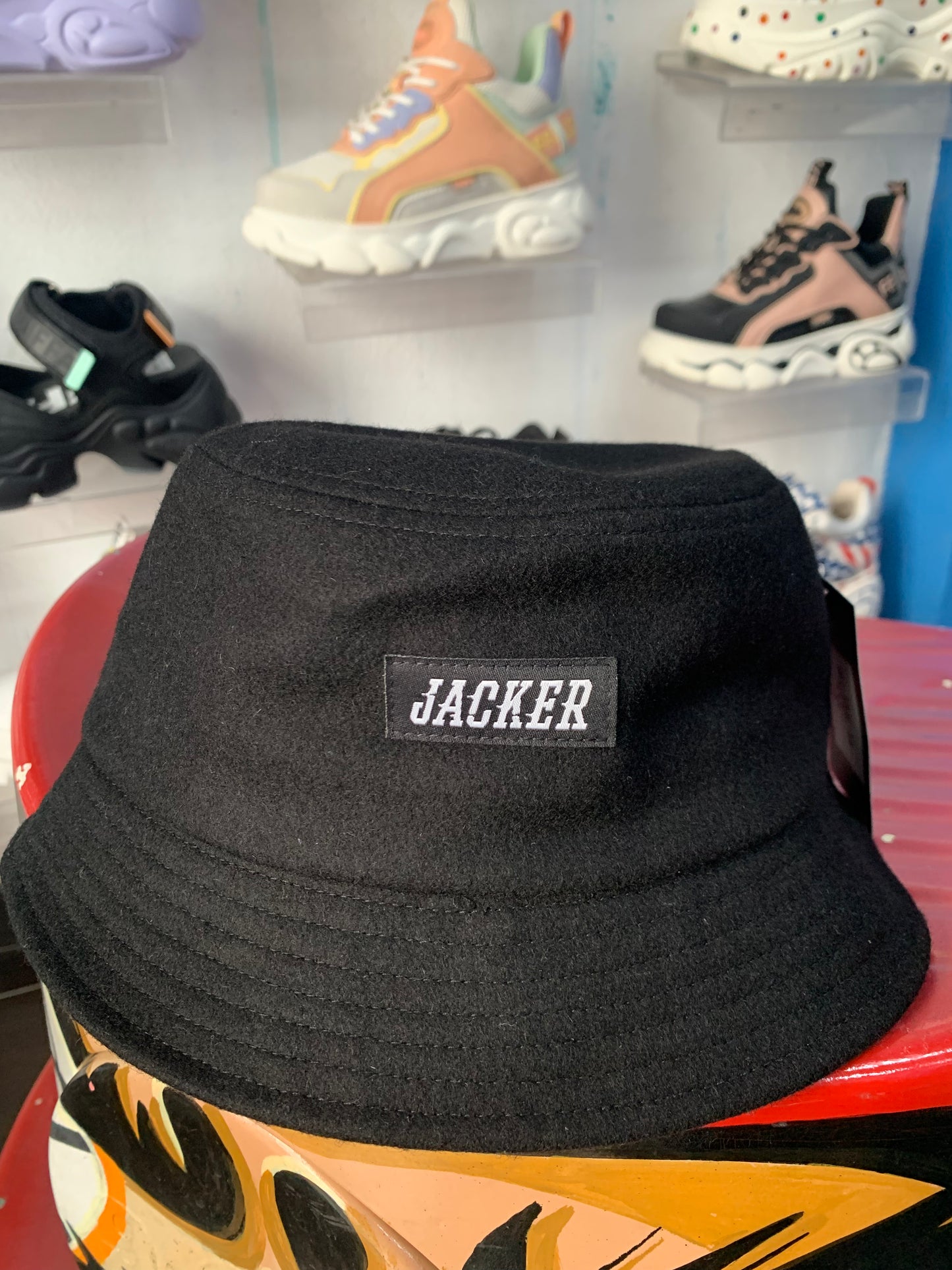 jacker team bucket negro cls-089