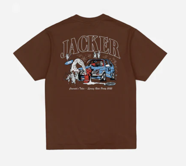 jacker camiseta rats party brown