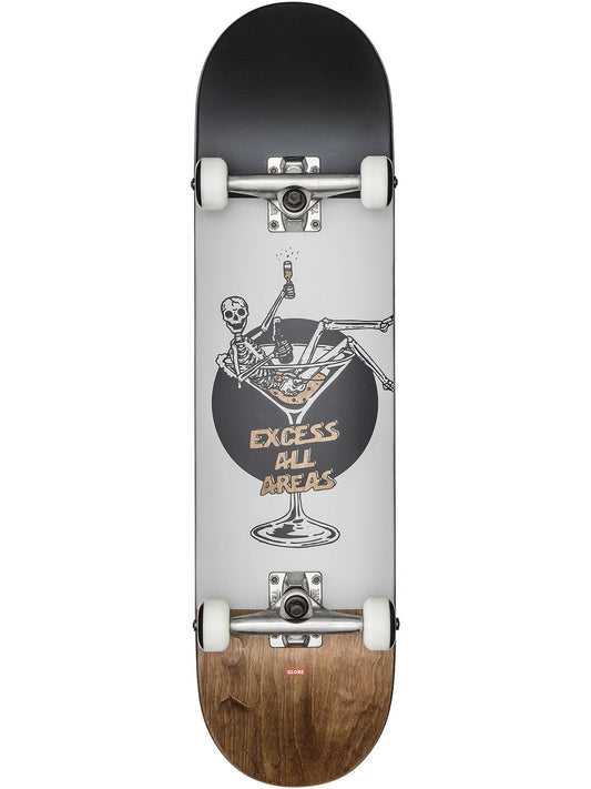 Globe Tabla de Skate G1 Excess White/Brown 8.0"