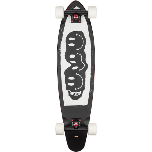 Globe Tabla de Skate Bells Negro Rojo Blanco 34" x 8.5" x 21.75"