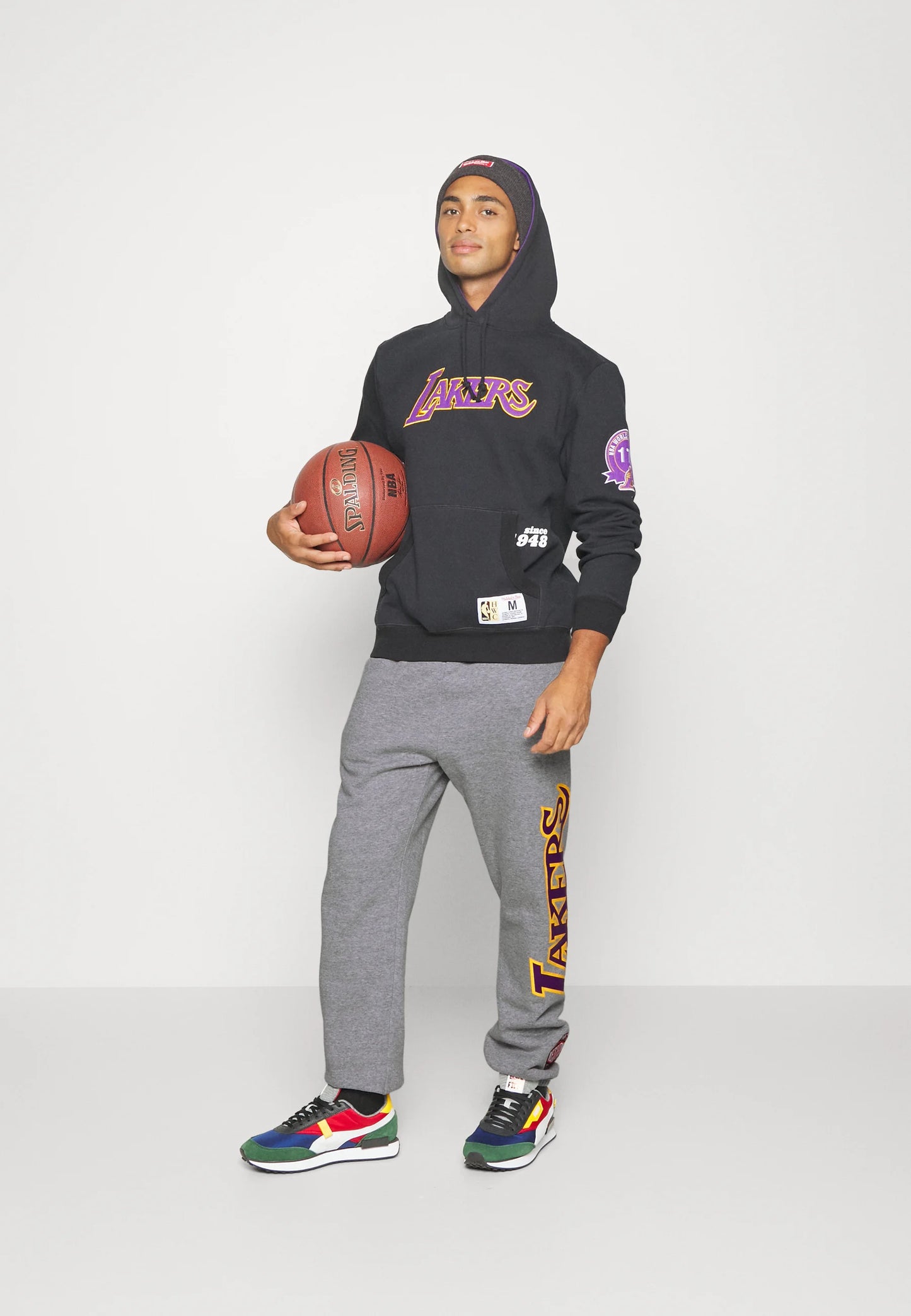 mitchell & ness pantalon nba los angeles lakers