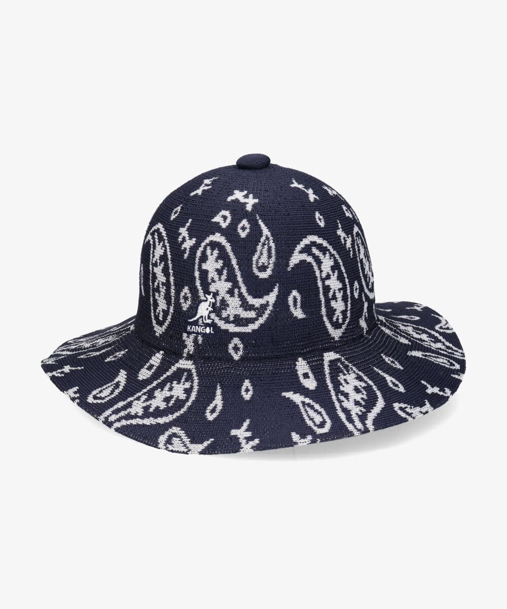 kangol bucket paisley wide brim casual