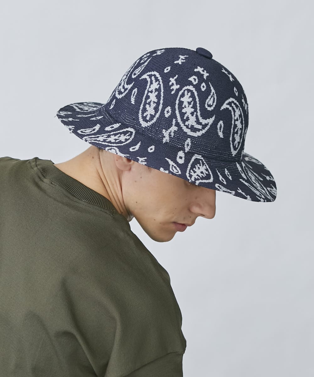 kangol bucket paisley wide brim casual