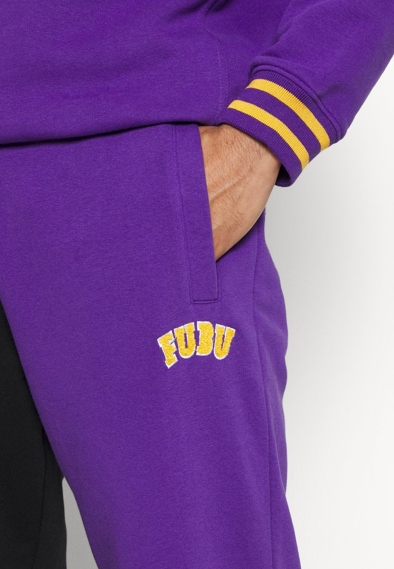 fubu pantalón college split jogger
