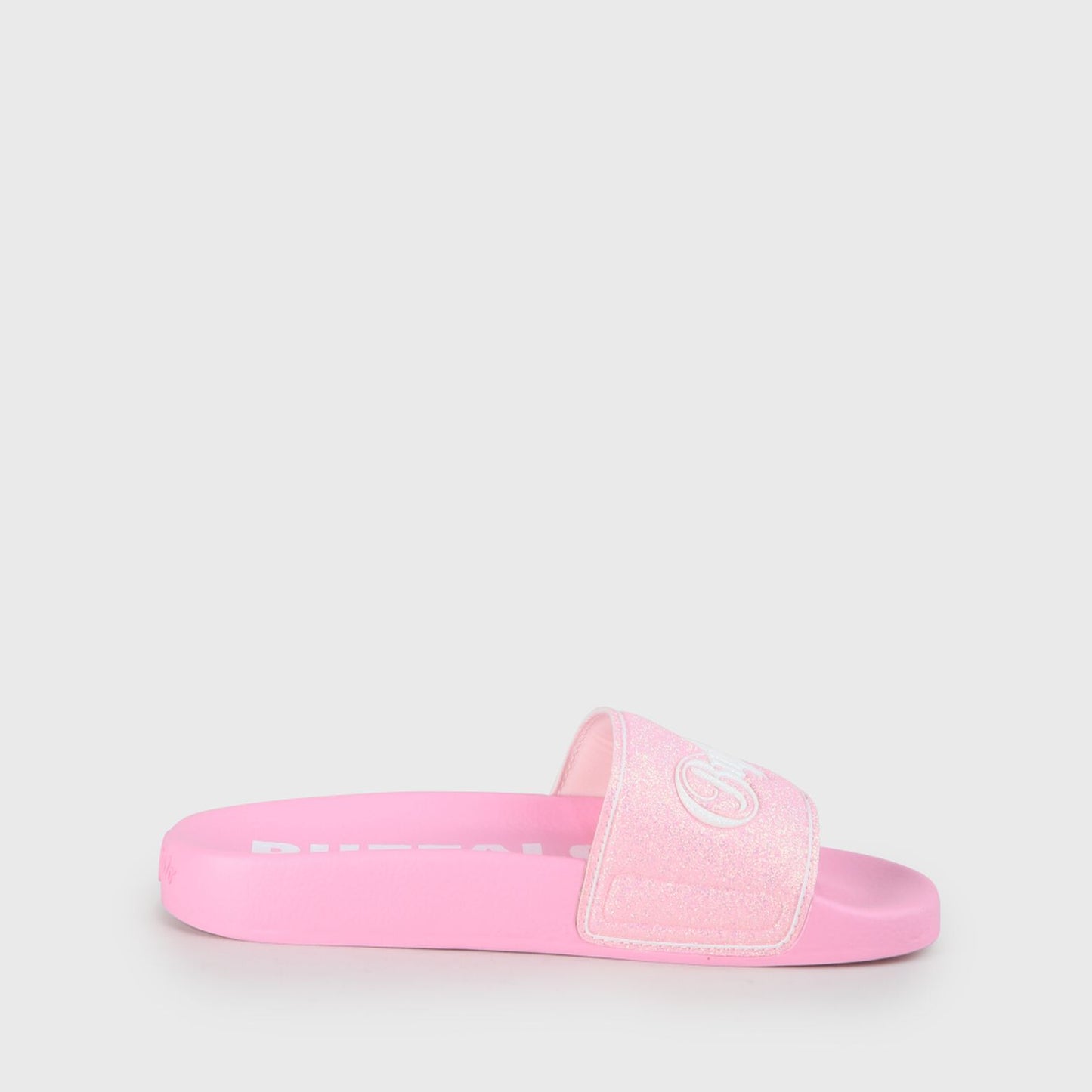 buffalo london chanclas rio glitter rosa