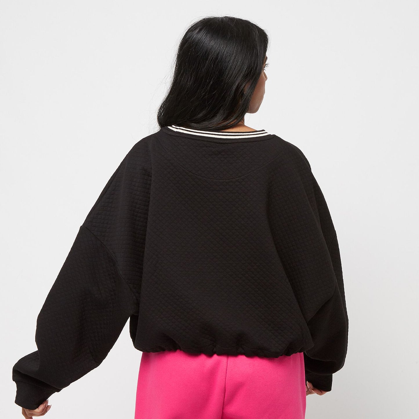 Karl Kani sudadera Retro Emblem Polo Neck Rhombus Pullover