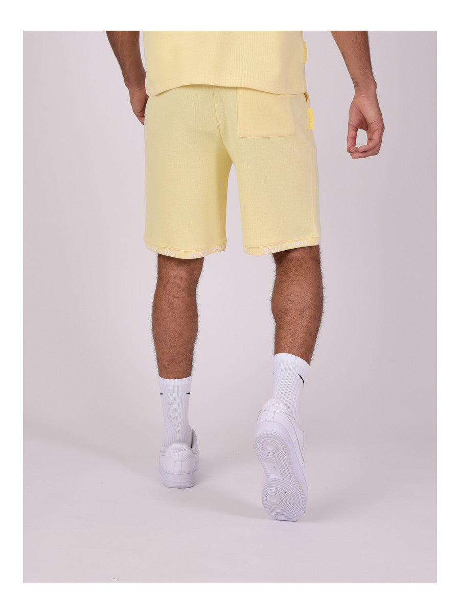 project x paris bermuda estilo punto suave- amarillo