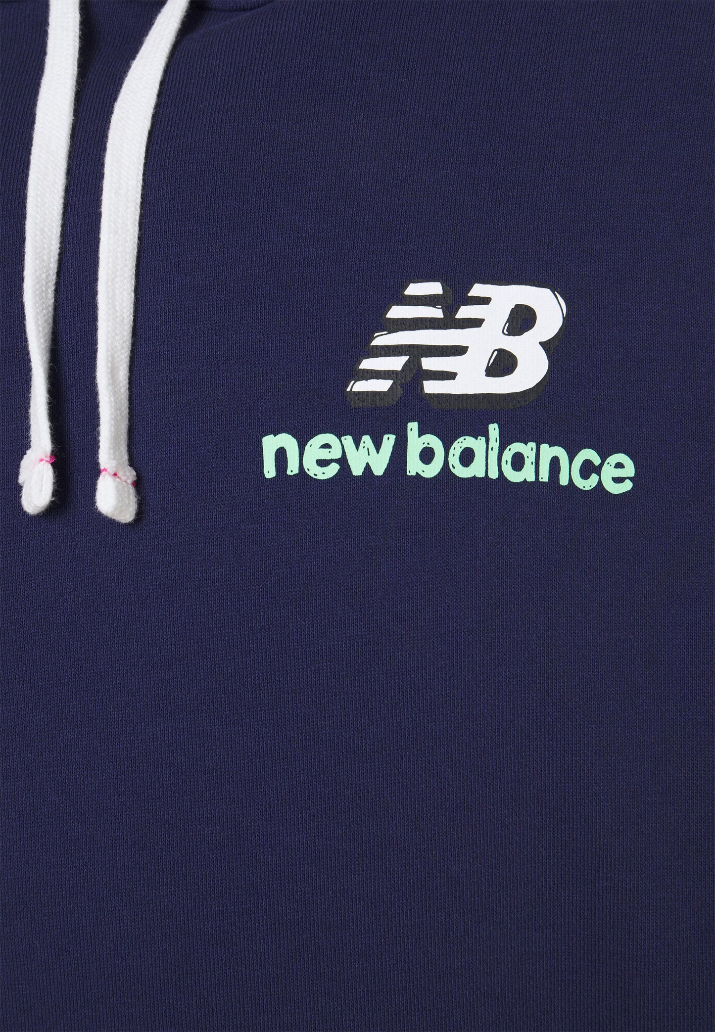 new balance sudadera athletics clash azul