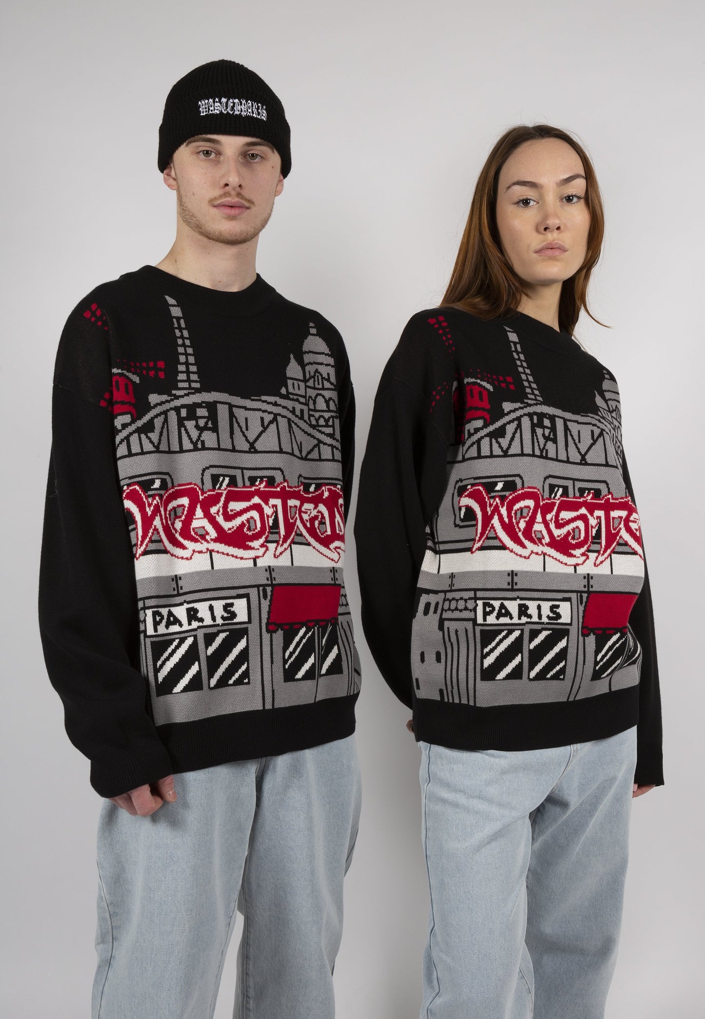 wasted paris sudadera sweater barbes