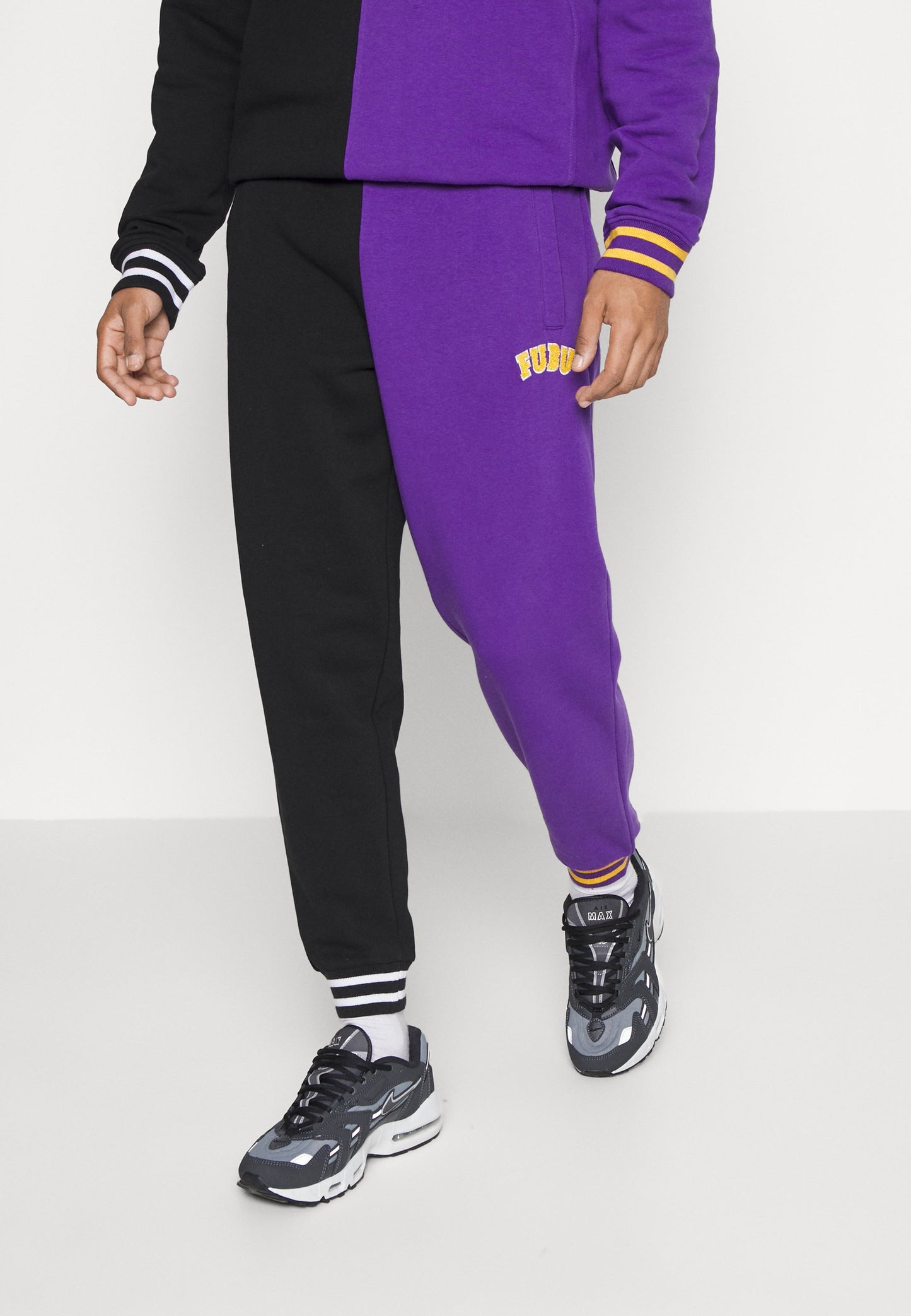 fubu pantalón college split jogger