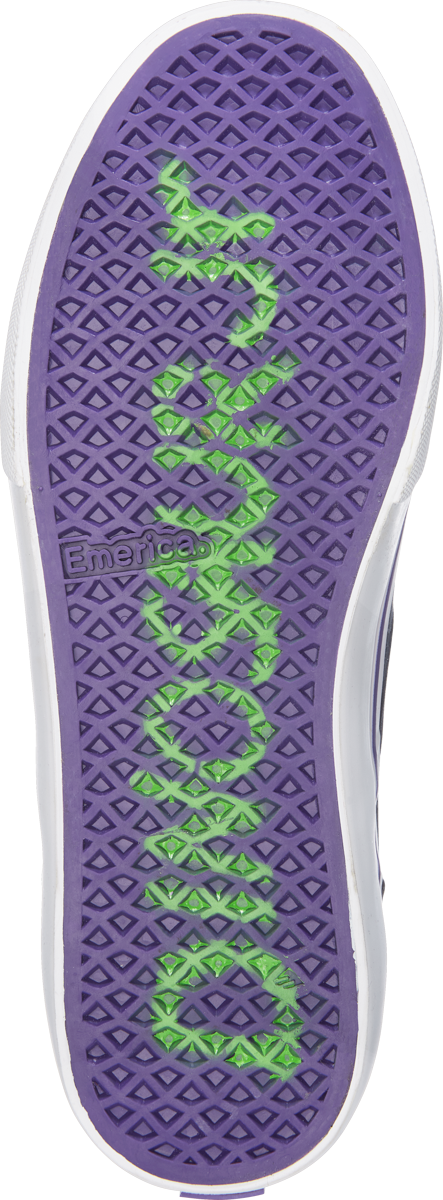 emerica zapatilla omen hi x dinosaur jr. negro