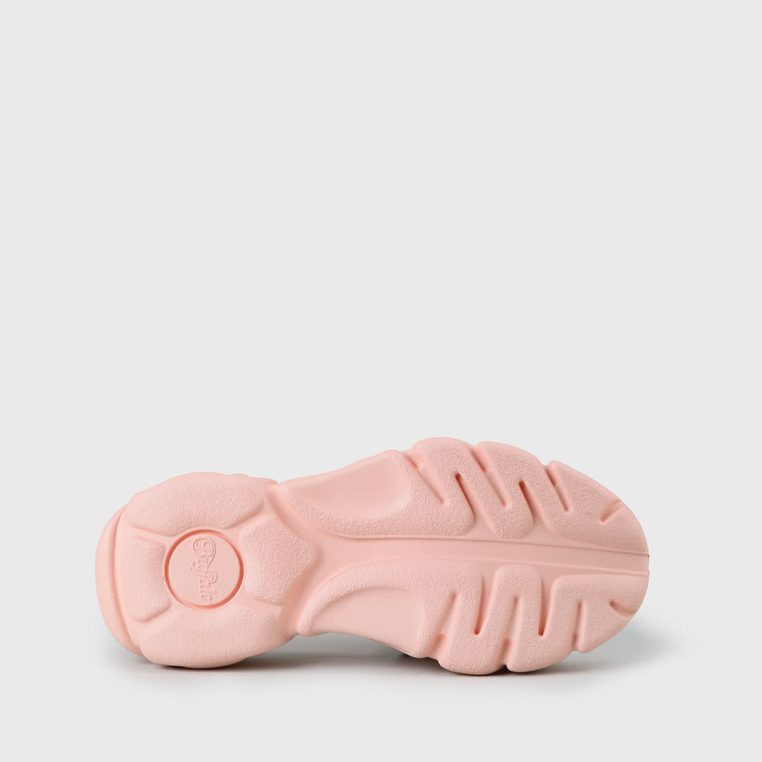 Buffalo London Sandalias Elani Rosa y Gris