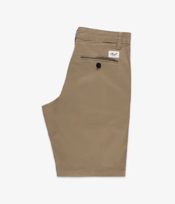reell bermuda flex grip chino superior beige