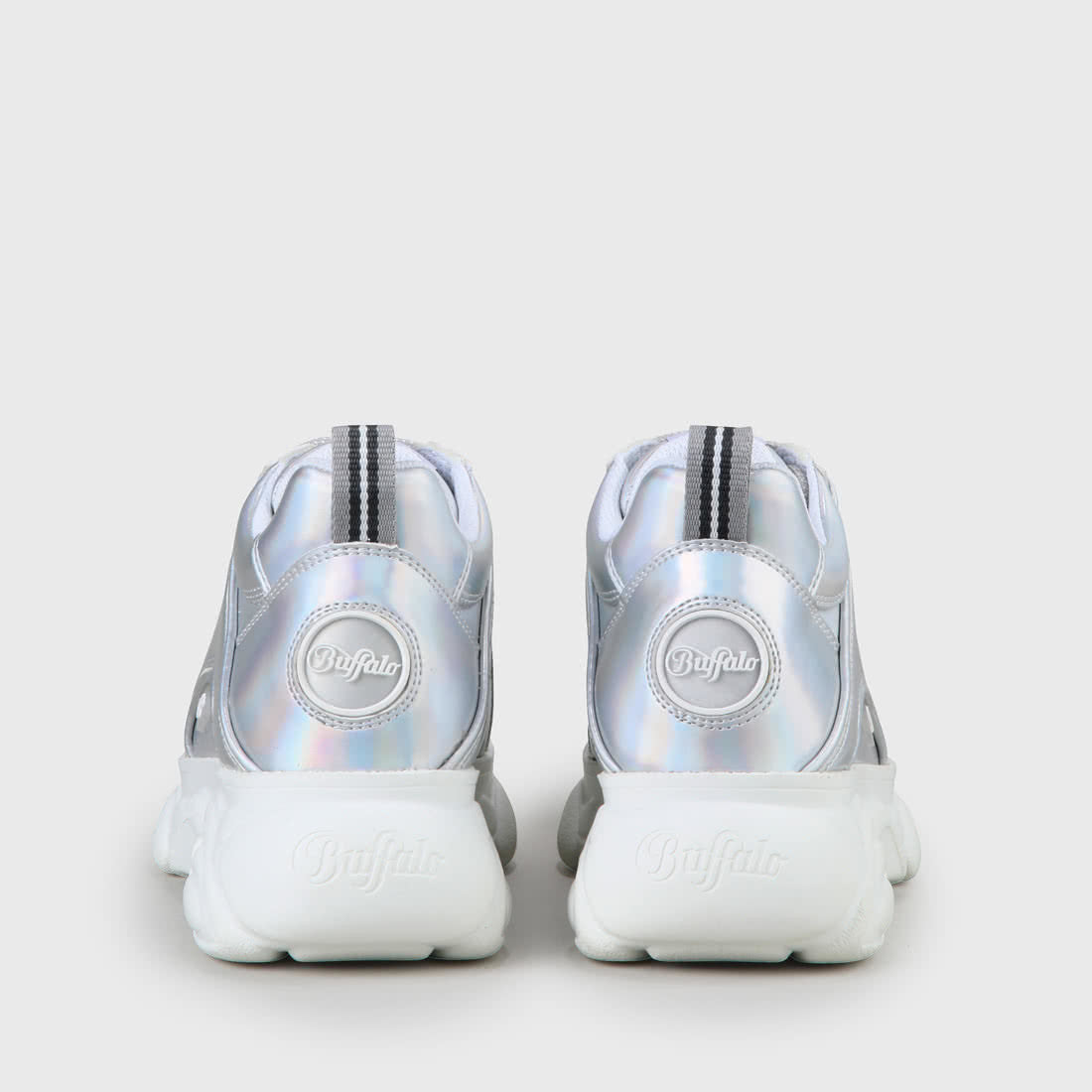 Buffalo London Zapatillas CLD Corin Plateadas