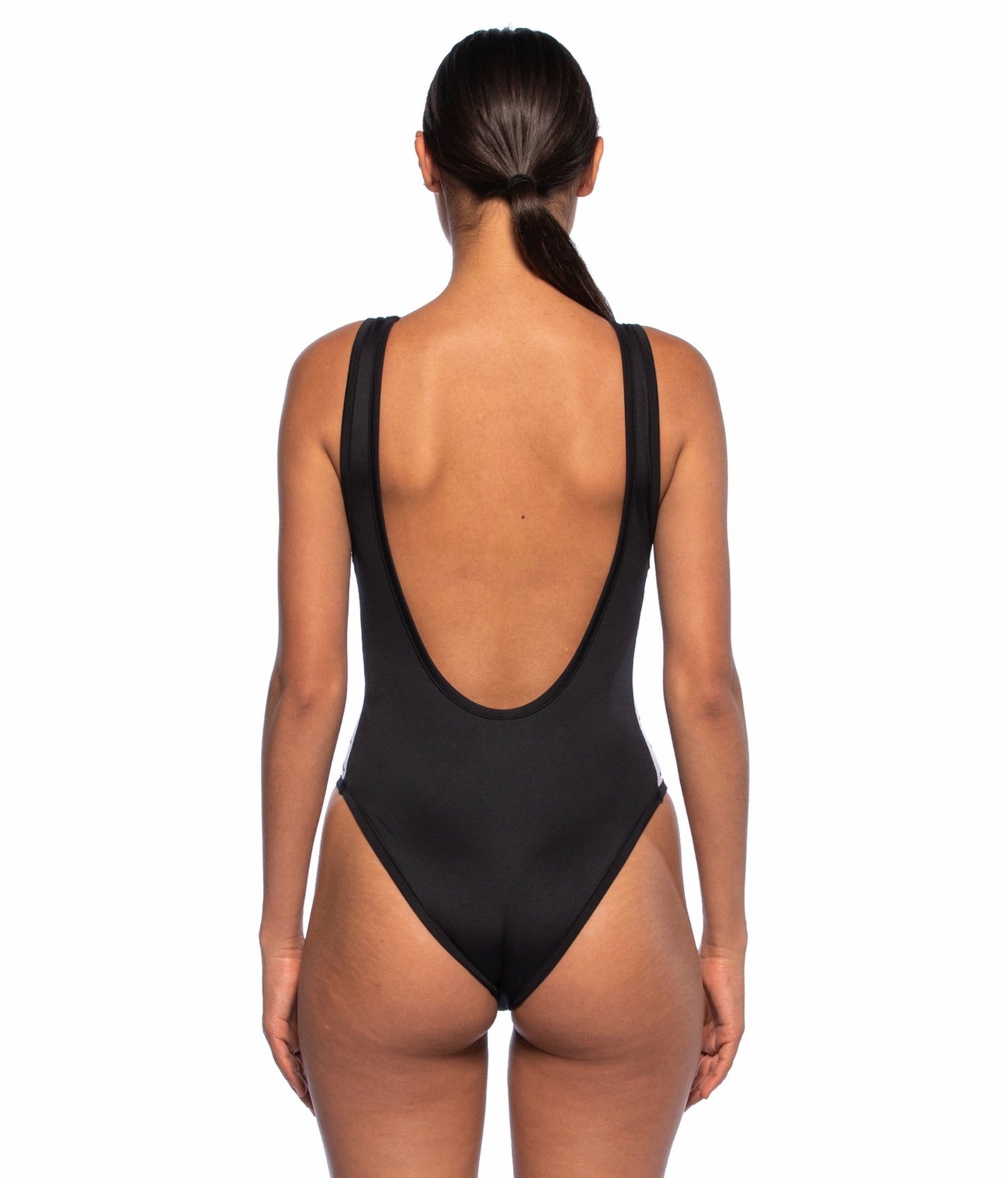 KAPPA BAÑADOR AUBER 222 BANDA NEGRO Y DORADO