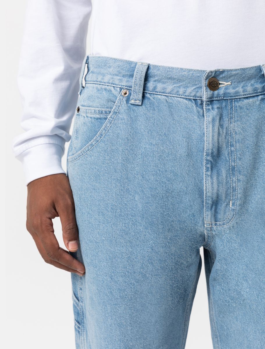 dickies pantalón garyville vintage azul