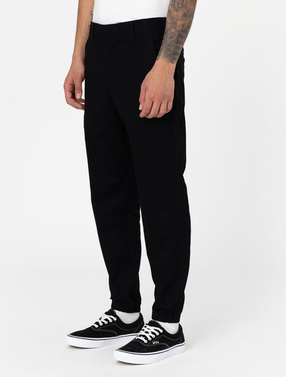 dickies pantalón twill jogger negro